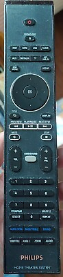 #ad Philips Home Theater System Remote Control 2422 5490 1403 OEM TESTED WORKING $9.59