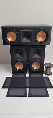 #ad Klipsch RP 250C Center Channel Speaker 2 RP 150M Speakers Pre owned $279.99