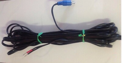 #ad Bose speaker replacement wire black 18#x27; RCA to b w $18.88