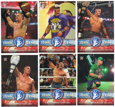 #ad 2017 Topps WWE Wrestling John Cena Tribute Inserts Choose From Card ##x27;s 1 40 $0.99