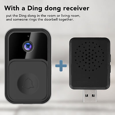 #ad WiFi Video Doorbell Camera Smart Home HD Video Calling 128GB Wireless Wifi Hot $19.50