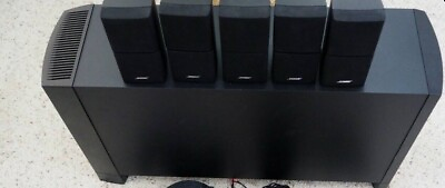 #ad Bose Acoustimass 15 Series II Home Theater Speaker System Black $490.00