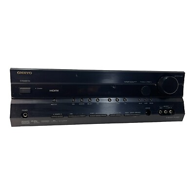 #ad Onkyo TX SR505 7.1 Channel 160 Watt AV Home Theater Receiver HDMI No Remote $99.99