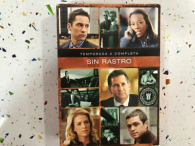 #ad No Trace Season 2 Complete IN 4 X DVD Series TV Spanish English German Am $28.20