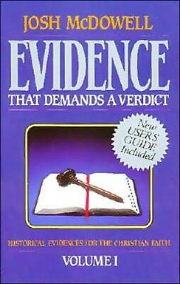 #ad Evidence That Demands a Verdict Volume 1: Historical Evidences for the C GOOD $6.31