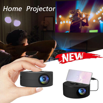 #ad Mini Projector LED HD 1080P Home Cinema Set Portable Home Theater Projector LCD $28.86