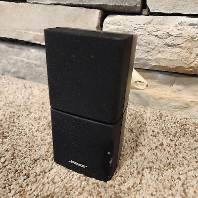#ad 1 Bose Mint Double Cube Black Speakers amp; Mounts DoubleShot Lifestyle Acoustimass $27.95