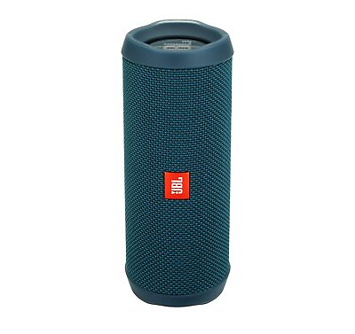 #ad JBL Flip 4 Ocean Blue Open Box Bluetooth Speaker $69.97