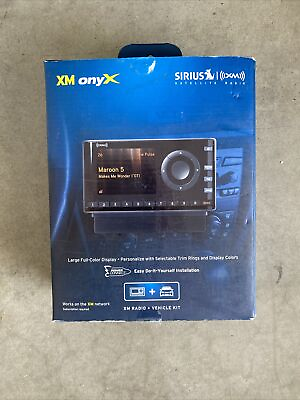 #ad Satellite Radio SiriusXM Onyx XDNX1V1 For SiriusXM Car amp; Home Receiver New $38.00