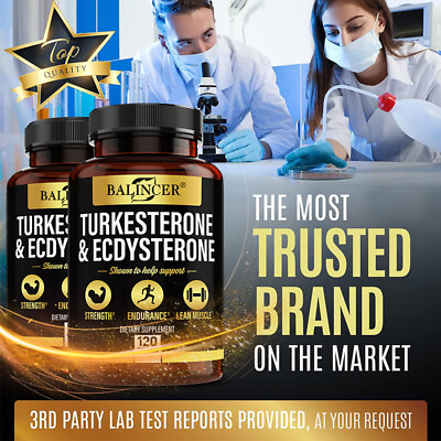 #ad Turkesterone Capsules Supports Energy Performance Muscle Health amp; Recovery $11.99