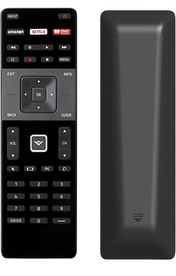 #ad XRT122 for Smart TV Vizio Remote Control w Amazon Netflix iHeart Radio APP Key $4.24