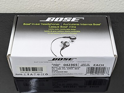 #ad Bose Triport IE In Ear Audio Genuine Headphones Earphones for Apple Android $199.00