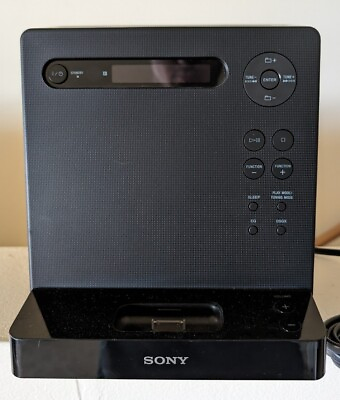 #ad SONY STEREO HCD LX20i SHELF SYSTEM IPOD DOCK CD MP3 PLAYER FM $14.99