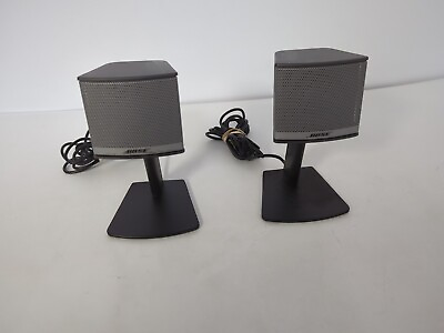 #ad Set of 2 BOSE Companion 3 Series II Multimedia Computer Satellite Speakers $42.99