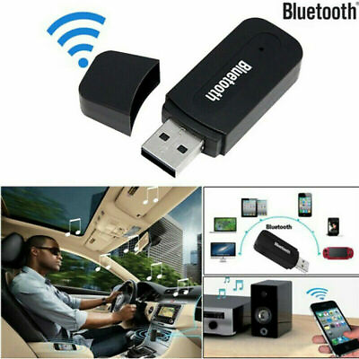 #ad USB Bluetooth Music Stereo Wireless Audio Receiver Adapter for Home Car Speaker. $2.18