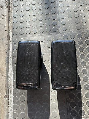 #ad Samsung Speaker PS RBD1250 Rear Right and Front Left Black Speaker System $34.95