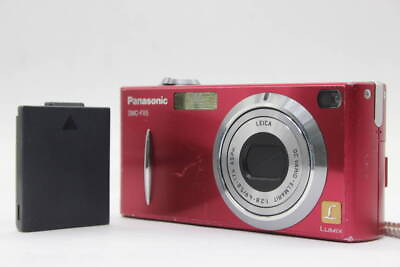 #ad Panasonic LUMIX DMC FX5 Red Compact Digital Camera Made in Japan with Battery $177.59