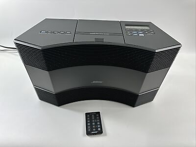 #ad BOSE Acoustic Wave Music System Model CD 3000 AM FM CD Player w Remote Tested $199.95