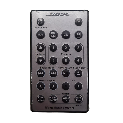 #ad Genuine Bose Wave Music System Remote Control for AWRCC1 AWRCC2 Radio CD $13.99