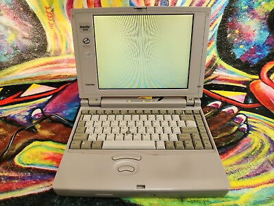#ad Vintage Toshiba Satellite 105CS Laptop Intel Pentium 75 MHz Model PA1217U $49.99