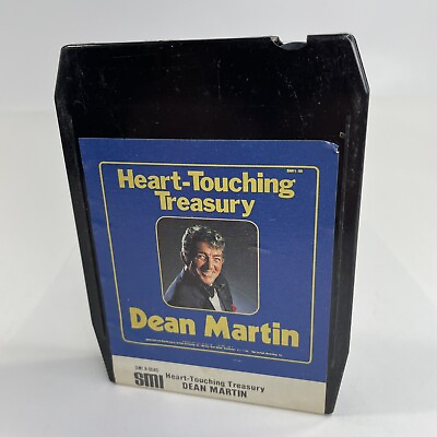 #ad RARE 1984 TAPE Canada Import: Dean Martin 8 Track Tape 1984 Black Cart $19.99