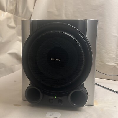 #ad Sony Subwoofer Powered Speaker Sa wg99 Black 115 watt $55.00
