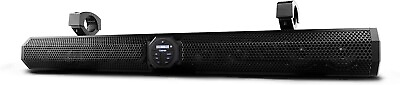 #ad #ad DS18 SB37BT 37quot; Marine Amplified Bluetooth Sound Bar IPX5 Rated 1200 Watts $369.95