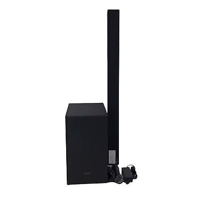 #ad Samsung HW R450 Sound Bar PS WN20 Subwoofer Wireless Sound System Black #D7536 $72.98