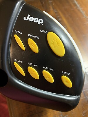 #ad Jeep Pack and Play Accessory for Infants and Toddlers Lights Sound amp; Speed $10.00