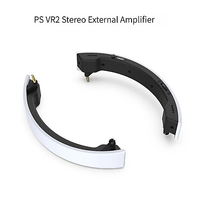 #ad Helmet Semi circular Stereo External Amplifier Mini Bluetooth Speaker for PS VR2 $16.42