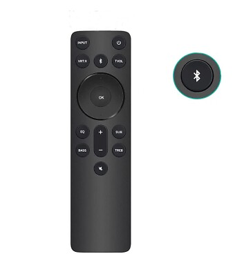 #ad New Bluetooth Replacement Remote Fit for Vizio 2.1 5.1 Sound Bar Home Theater $14.99