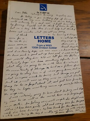 #ad Signed Letters Home From WWII 100th Division Soldier Arthur C Knight M.D. $38.00