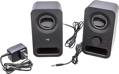 #ad Logitech Z150 2.0 Speakers for PC MAC Chrome 980 000802 $18.99