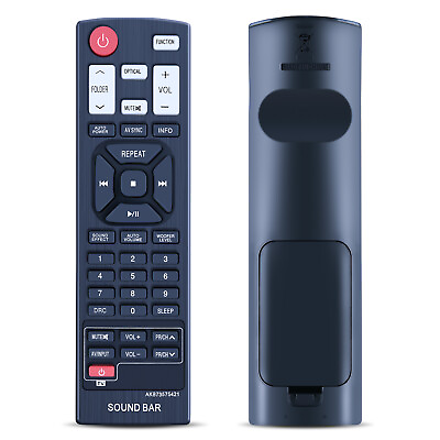 #ad New AKB73575421 For LG Soundbar Remote Control NB2420A NB3520A NB3530B $6.99