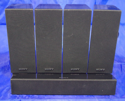 #ad Lot of 5 Sony Surround Sound Speaker System Set SS CTB101 amp; SS TSB101 $44.95