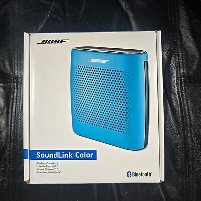 #ad New Bose SoundLink Color Bluetooth Speaker Blue $165.00