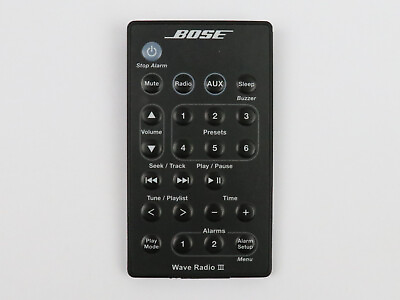 #ad USED Bose Wave Radio Ⅲ Remote Control Lifestyle 28 or 35 Media Center AV28 $14.99