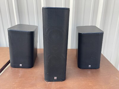 #ad Snell Black Bluetooth Home Office Biz Speakers amp; Subwoofers Set Of 3 $1488.00