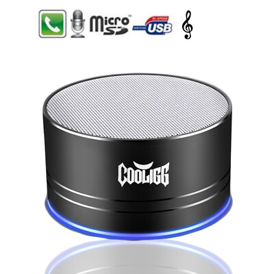 #ad Cooligg Wireless Bluetooth Speaker Mini Portable Stereo Super Bass For Cellphone $8.99