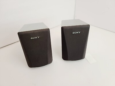 #ad Pair of Vintage Sony SS SRF1 Wired Bookshelf Speakers $75.00