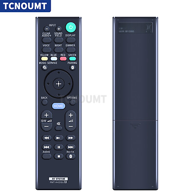 #ad RMT AH310U Remote Control For Sony Sound Bar HT CT800 HT MT500 HT ST5000 $11.67