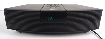 #ad Bose Black Wave Radio AWR1 1W Alarm Clock AM FM WORKS No Remote Or Antenna $79.99