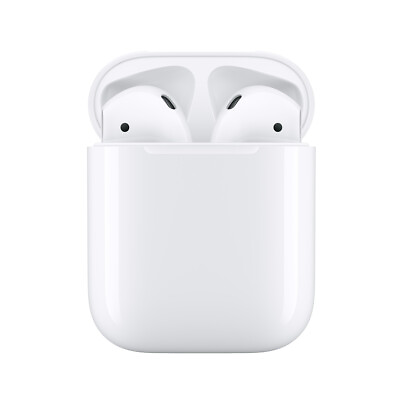 #ad Apple AirPods 2 with Charging Case MV7N2AM A White Excellent $78.99