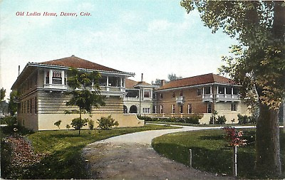 #ad c1907 Printed Postcard; Old Ladies Home Denver CO Unposted $9.49