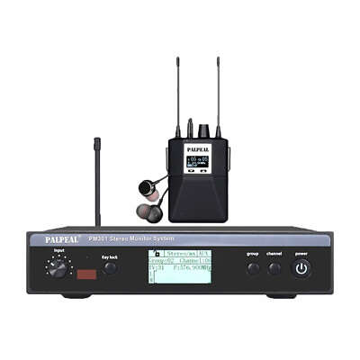 #ad UHF Wireless in Ear Stereo Monitor System for StageTransmitter with Bodyapck $189.99
