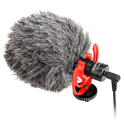 #ad Capture Clear Sound with BOYA BY MM1 Mic Includes Shock Mount amp; Windshield $35.00