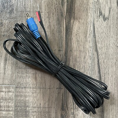 #ad Bose Speaker Wire Cable 20ft RCA to Bare Wire Lifestyle Acoustimass Black $23.04