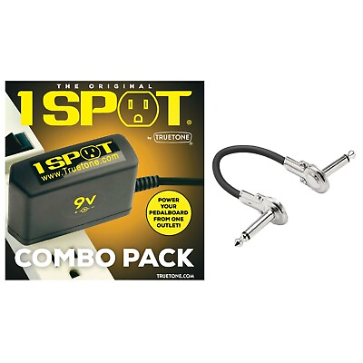 #ad New TrueTone Visual Sound 1 Spot Pedal Power Supply Combo Pack NW1CP2 US $39.95