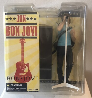 #ad New In Box Jon Bon Jovi Action Figure New Sealed 2007 McFarlane Toys $113.98