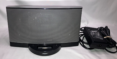 #ad Bose SoundDock Series II Digital Music System Speaker Black W Power supply $45.00